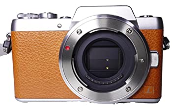 【中古】Panasonic 鏡鑑受け答え一眼写真機 DMC-GF7 上半身のみ 赤銅色 DMC-GF7-T [並行輸入品]