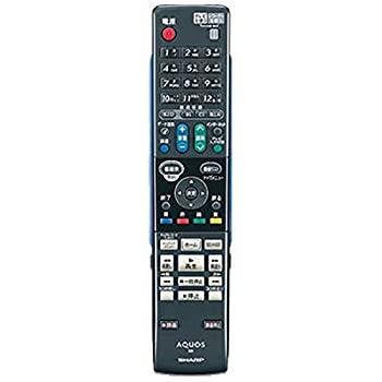 【中古】【39shop】シャープ★純正ブルーレイディスクレコーダー用リモコン 【部品番号:0046380224】(良い)|アトリエ絵利奈