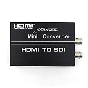 【中古】HDMI - SDI変換器 盛りだくさん固定ディスク 1080P HDMI 1.3c \u0026 HDCP 2つのSDI Outptutと2つのHDMIインプット取り替えっこ役立つことで動くこと