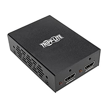 【中古】Tripp Lite 2-Port 4K 3D HDMI Splitter%カンマ% HDMI 2.0%カンマ% HDCP 2.2%カンマ% Ultra HD 4K x 2K Audio/Video%カンマ% 3840 x 2160 @ 60 Hz%カンマ% TAA -
