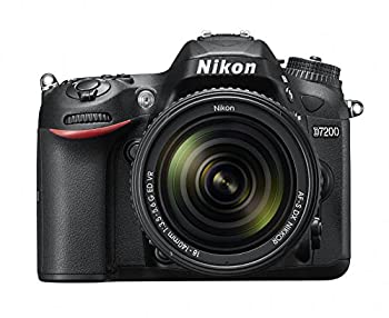 【中古】Nikon デジタル一眼二眼レフ写真機 D7200 18-140VR 水晶体一揃いの道具 D7200LK18-140