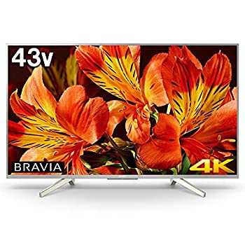 【中古】【39shop】ソニー★43V型 4K対応 液晶 テレビ KJ-43X8500F ブラビア KJ-43X8500F S (2018年モデル)（良い）｜アトリエ絵利奈