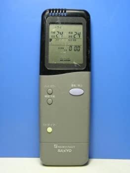 【中古】三洋電機 エアコンリモコン RCS-WV4A(K)