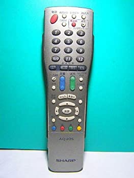 【中古】読みやすい テレビ受像機遠隔操作 GA632WJSA 蓋無