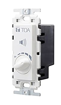 【中古】TOA トランス式アッテネーター 壁面埋込型音量調節器 ハイインピーダンススピーカー用 音量調節5段階 AT-063A