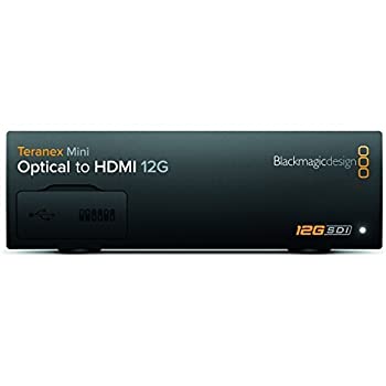 【中古】【未使用】Blackmagic Design Teranex Mini Optical to HDMI 12G | SD HD Ultra HD 対応コンバータ