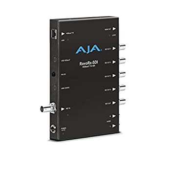 【中古】【未当てはめる】AJA RovoRx-SDI UltraHD エクステンダー (受信システム) - 6G/3G-SDIとHDMI PoH/Genlock付き添い人