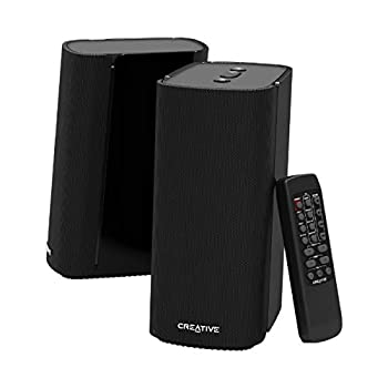 【中古】【39shop】【未使用】Creative★T100 2.75 inchフルレンジドライバー 40WRMSデジタルアンプ搭載 Bluetooth/光入力/アナログ入力対応 リモコン付属 2.0ch スピーカー SP(新古品)｜アトリエ絵利奈