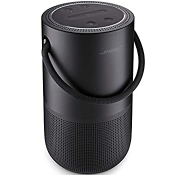 【中古】【未当てはめる】Bose Portable Smart Speaker 携帯型 かっこ良い金棒引き Bluetooth%ｶﾝﾏ% Wi-Fi繋ぎ合わせる マイクロホン付 最高限度12第四次元 生まれ変わり 防滴 11.9 糎 (W) x 19.15 糎