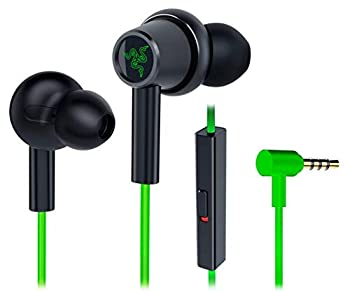 【中古】【未当てはめる】Razer Hammerhead Duo Console ゲーミングイヤホン Razer Green Limited Edition 3.5粍 ハイブリッドドライバ召しかかえる マイクロホン付き添い人 カナル型 なおなお書き4 なおなお書き5