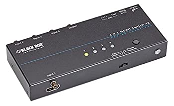 【中古】【未当てはめる】Black Box 4x1 4K HDMI取り替えっこ