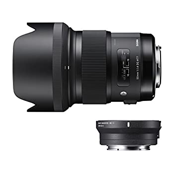 【中古】【未使用】SIGMA Art 50mm F1.4 DG HSM シグマ用 & マウントコンバーター MC-11 SA-E用 レンズキット