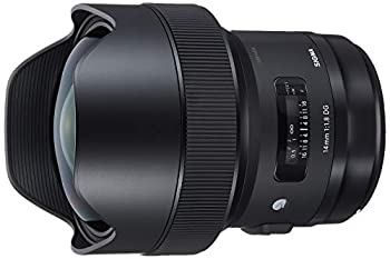【中古】【未使用】SIGMA 単焦点超広角レンズ Art 14mm F1.8 DG HSM キヤノン用 フルサイズ対応