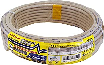 【中古】【未使用】マスプロ電工 家庭用75Ω4Cケーブル 灰色 15m S4CFB15M(H)-P
