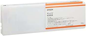 【中古】【39shop】【未使用】セイコーエプソン★インクカートリッジ オレンジ 700ml (PX-H10000/H8000用) ICOR58(新古品)|アトリエ絵利奈