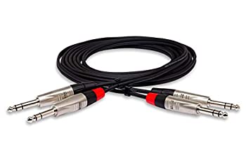【中古】【未使用】HOSA HSS-005X2 1.5m 両側ステレオフォン デュアルバランスケーブル