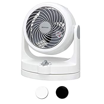 【中古】【未使用】アイリスオーヤマ サーキュレーター 静音 左右首振り 8畳 パワフル送風 ホワイト PCF-HD15-W
