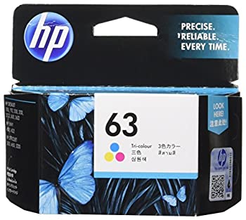 【中古】【未使用】HP 63 インクカートリッジ カラー