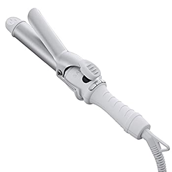 【中古】【39shop】【未使用】SALONIA★サロニア ミニ セラミック カールヘアアイロン ホワイト 海外対応 MAX210℃ 耐熱ポーチ メーカー1(新古品)|アトリエ絵利奈