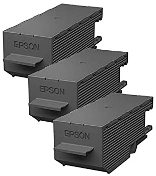 【中古】【未当て嵌める】EPSON 完全無欠インキ EWMB1 検査と修理ボックス席 3個仕掛ける
