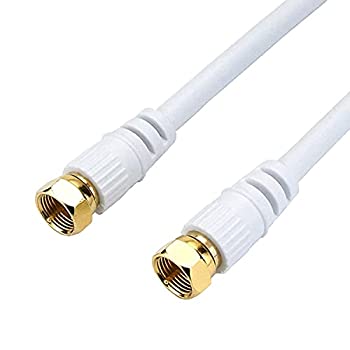 【中古】【未使用】HORIC アンテナケーブル S-4C-FB同軸 3.0m ホワイト BS/CS/地デジ/4K8K放送対応 両側F型ネジ式コネクタ ストレート/ストレートタイプ HAT30-916S