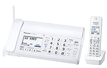 【中古】【39shop】【未使用】パナソニック★おたっくす デジタルコードレスFAX 子機1台付き 迷惑電話対策機能搭載 ホワイト KX-PD205DL-W(新古品)｜アトリエ絵利奈