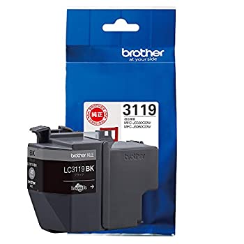 【中古】【未使用】【brother純正】インクカートリッジブラック(大容量) LC3119BK 対応型番:MFC-J6983CDW、MFC-J6583CDW、MFC-J5630CDW 他