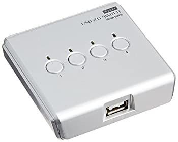 【中古】【39shop】【未使用】サンワサプライ★USB2.0手動切替器(4:1) SW-US24(新古品)｜アトリエ絵利奈