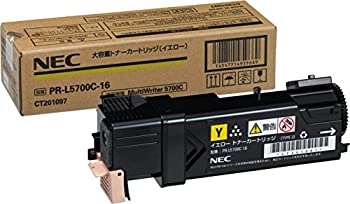 【中古】【未使用】NEC PR-L5700C-16 大容量トナー イエロー(2%ｶﾝﾏ%000枚) NE-TNL5700-16J