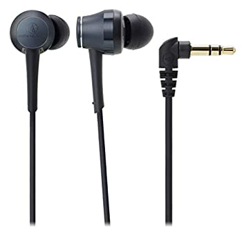 【中古】【未使用】audio-technica イヤホン カナル型 ハイレゾ対応 ブルー ATH-CKR70 BL