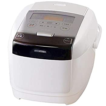 【中古】【39shop】【未使用】アイリスオーヤマ★IH炊飯器 5.5合 IH式 銘柄量り炊き機能 極厚火釜 玄米 IH式 ホワイト RC-IC50-W(新古品)｜アトリエ絵利奈