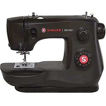【中古】【未使用】Singer シンガー 電動ミシン SN1851 ブラック シンガー 電動ミシン ブラック　黒