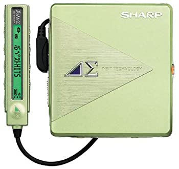 【中古】SHARP アウビィ MD-DS5-G MD電気蓄音機 (緑であること)