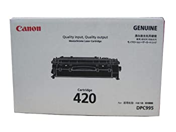 【中古】CANON トナーカートリッジ420 (2617B005) CRG-420
