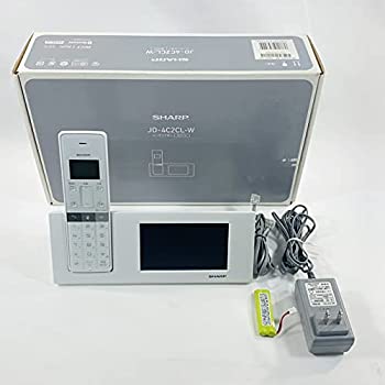 【中古】読みやすい デジタルコードレス電話 親機のみ 1.9GHz DECT判定基準遣りかた 白いこと系 JD-4C2CL-W