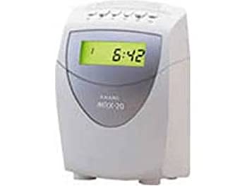 【中古】アマノ 電子タイムレコーダーMRX20 MRX20