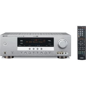 【中古】ヤマハ DSP AVアンプリファイアー 5.1ch HDMI相応う しろがね色 DSP-AX463(S)