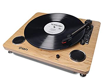 【中古】【39shop】ION★Audioレコードプレーヤー USB ヘッドホン端子 スピーカー内蔵 レコードの音をUSB接続でPCに録音可能 木目 アイオン Archive LP（良い）｜アトリエ絵利奈