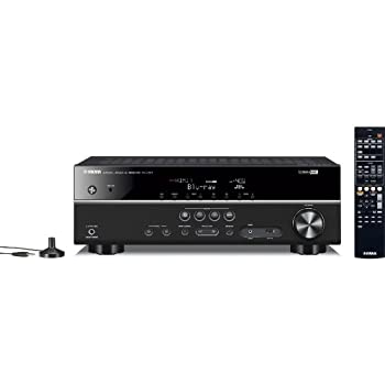 【中古】ヤマハ AV受信システム 5.1ch/4K相応う 黒いこと RX-V377(B)