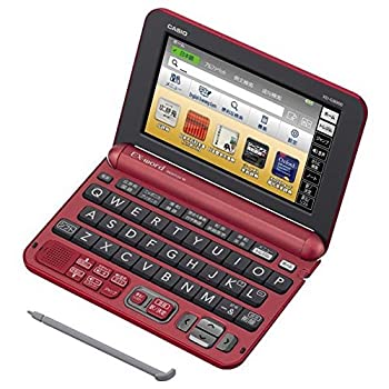 【中古】カシオ 陰電子字引き エクスワード 生きて行く・商行為模範例 XD-G8000RD 赤いこと コンテンツ140