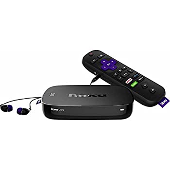 【中古】Roku Ultra | 4K/HDR/固定ディスク ストリーミング 楽器演奏者 強化因子リモート（音吐、 リモートファインダ、 ヘッドフォンジャック、 TV ワット数、音の大きさ）、