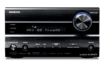 【中古】ONKYO 5.1ch相応うAV真っただ中 最高限度最終生産物30W×5 SA-205HDX(B) /黒いこと