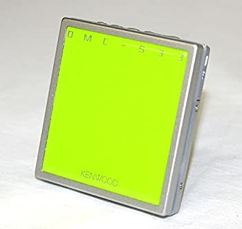 【中古】KENWOOD ケンウッド DMC-S33-G（緑であること） 携帯型MD電気蓄音機 MDLP相応う （MD生まれ変わり専用機/MDウォークマン）