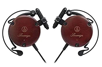【中古】【39shop】audio-technica★オンイヤーヘッドホン 耳掛け ウッドハウジング ATH-EW9 ブラウン 小型(良い)|アトリエ絵利奈