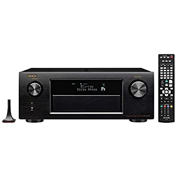 【中古】Denon AV受信システム 7.2ch Dolby Atmos DTS:X HDCP2.2 DSD\u0026ハイレゾ相応う網状組織役立つこと 黒いこと AVR-X4200W-K