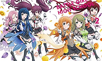 【中古】TVアニメ「バトルガール ハイスクール」DVD & CD BOX 第2巻画像