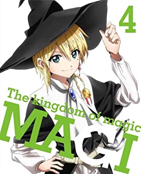 【中古】【39shop】【未使用】マギ★The kingdom of magic 4(イベントチケット優先販売申込券付)(完全生産限定版) [Blu-ray](新古品)｜アトリエ絵利奈