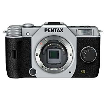 【中古】【39shop】PENTAX★ミラーレス一眼 Q7 ボディ シルバー Q7 SILVER BODY KIT 11511（良い）｜アトリエ絵利奈