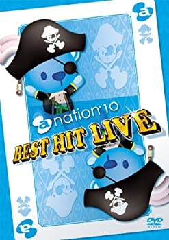 【中古】【39shop】【未使用】a-nation'10★BEST HIT LIVE(初回受注限定性生産盤%ｶﾝﾏ%Tシャツ付きBOX仕様) [DVD](新古品)｜アトリエ絵利奈
