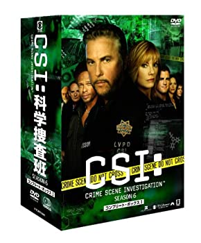 【中古】【39shop】【未使用】CSI:科学捜査班★シーズン6 コンプリートBOX-1 [DVD](新古品)｜アトリエ絵利奈
